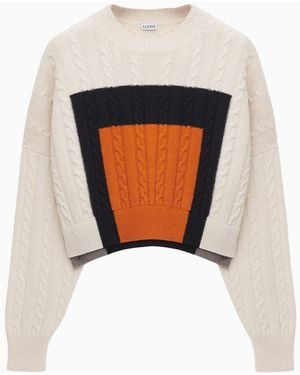 Loewe Jersey Square, Talla - Blanco