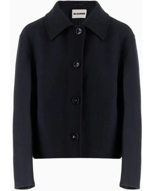 Jil Sander Chaqueta De Doble Faz, Talla - Azul