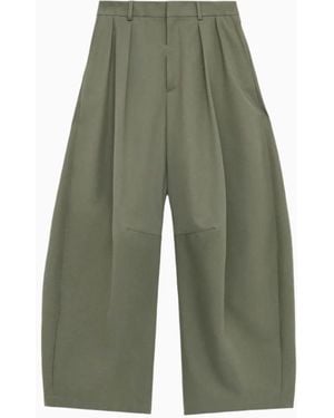 Loewe Pantalones Barrell, Talla - Verde