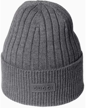 Gucci Gorro De Punto, Talla - Gris