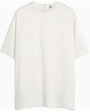 TOTEME Top De Satén, Talla - Blanco