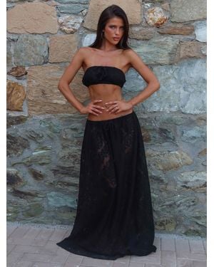 Outcast Soren Maxi Skirt - Grey