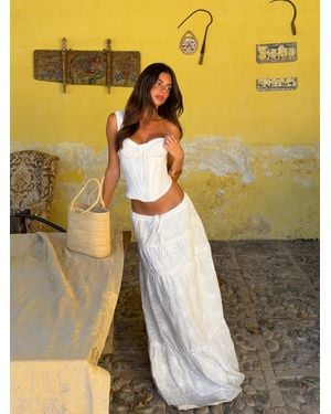 Outcast Lauro Maxi Skirt - Yellow