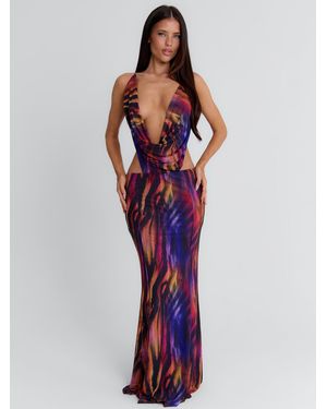 Outcast Anaia Maxi Dress Destino - Red