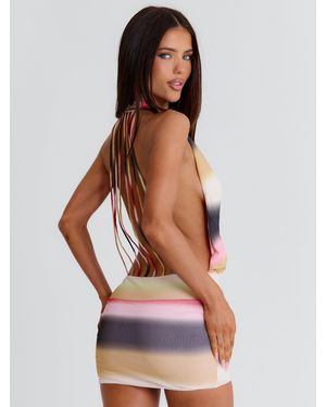 Outcast Resa Mini Dress Chloe - White