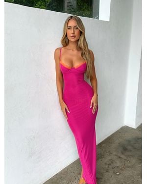 Outcast Peony Maxi Dress - Pink
