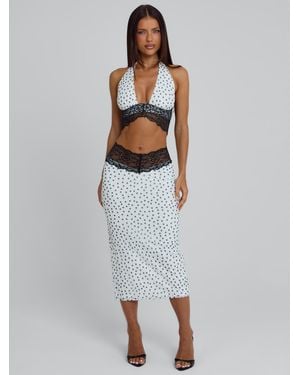Outcast Jazara Top Polka Dot - White