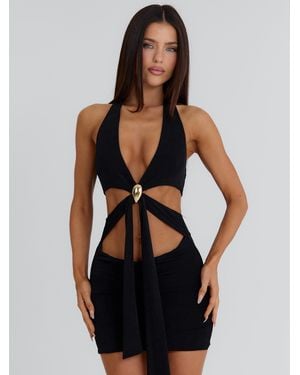 Outcast Marci Mini Dress - Black