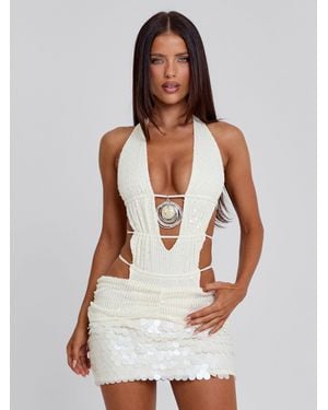 Outcast Villi Mini Dress - White