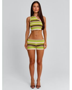 Outcast Prague Top Stripe - Yellow