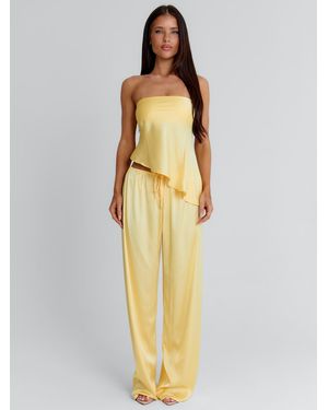 Outcast Clovelly Satin Top - Metallic