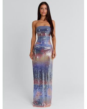 Outcast Avonlea Maxi Dress Nala - Blue
