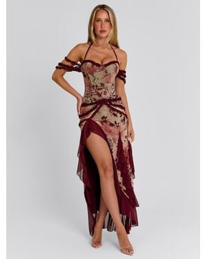 Outcast Talara Maxi Dress Emily - White