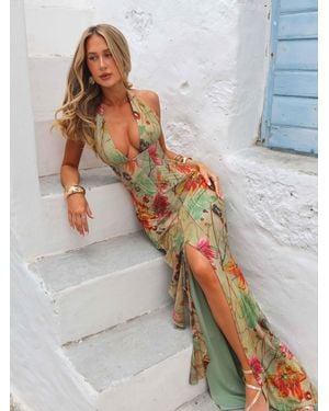 Outcast Kiali Maxi Dress Olivia - Gray