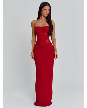 Outcast Alexiam Maxi Dress - Red