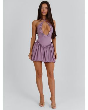 Outcast Paislee Mini Dress Dusty - Red