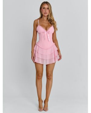 Outcast Evania Mini Dress - Pink