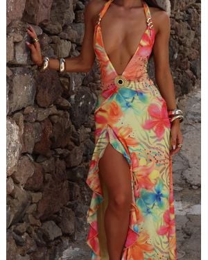 Outcast Jiya Maxi Dress Kaylah - Multicolor