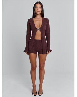 Outcast Velma Top Chocolate - Red