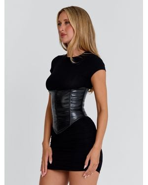 Outcast Glowen Mini Dress - Black