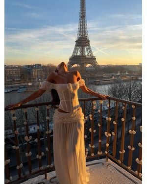 Outcast Lubela Maxi Skirt - Gray