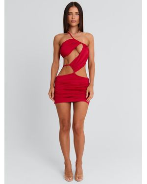 Outcast Celine Mini Dress - Red