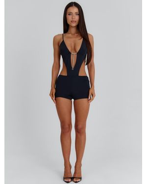 Outcast Verna Playsuit - Black