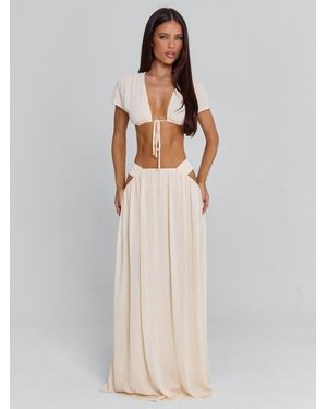 Outcast Soleia Top Cream - White