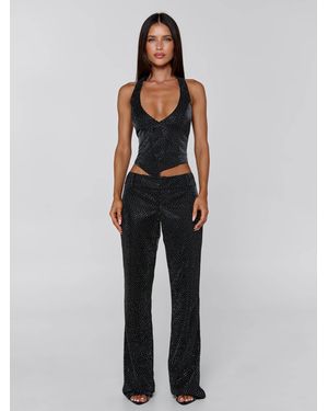 Outcast Mariais Pant Sparkle - Blue