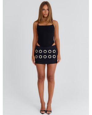 Outcast Galina Mini Skirt - Blue