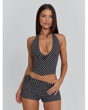 Outcast Piai Shorts Polka Dot - Blue