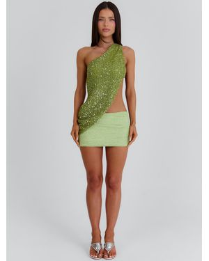 Outcast Itzel Mini Dress - Green