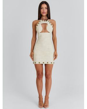 Outcast Orlena Mini Dress Ivory - White