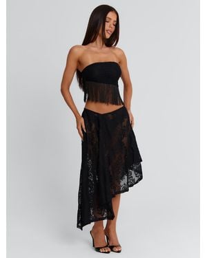 Outcast Ximena Midi Skirt - Black