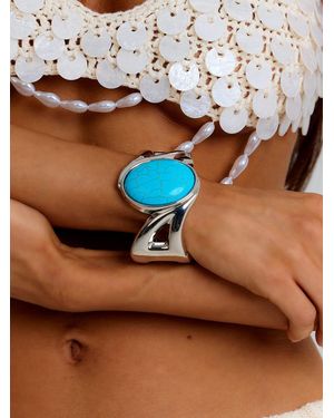 Outcast Rune Bangle - Brown