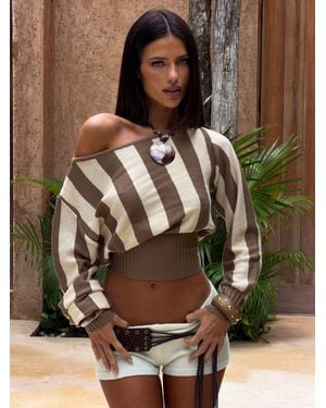 Outcast Sundaze Top Stripe - Natural