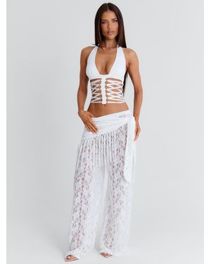 Outcast Nae Corset Top - White