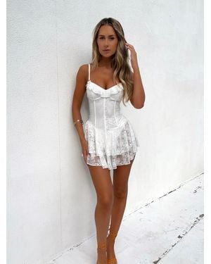 Outcast Dylan Mini Dress - White