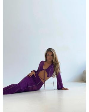 Outcast Maddy Crop Top - White