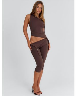 Outcast Juliett Top Chocolate - Brown