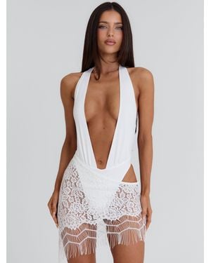 Outcast Anjelina Mini Dress - White