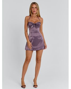 Outcast Kesha Mini Dress Mauve - Pink