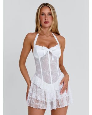 Outcast Elyza Mini Dress - White