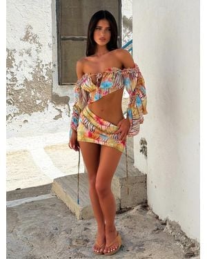 Outcast Mireya Mini Dress Miami - Gray