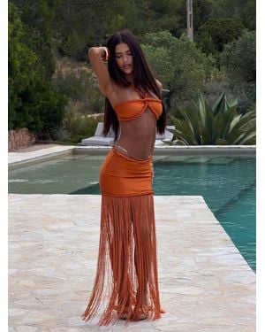 Outcast Angeline Maxi Skirt - Green
