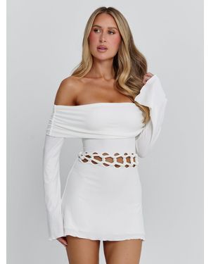 Outcast Sylvaine Mini Dress - White