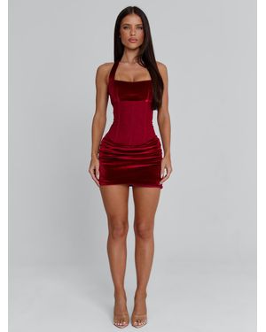 Outcast Santana Mini Dress Burgundy in Red | Lyst Outcast Santana Mini Dress Burgundy in Red | Lyst