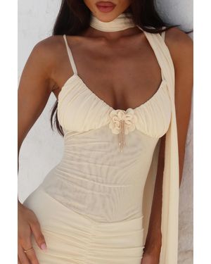 Outcast Ida Maxi Dress Cream - Natural