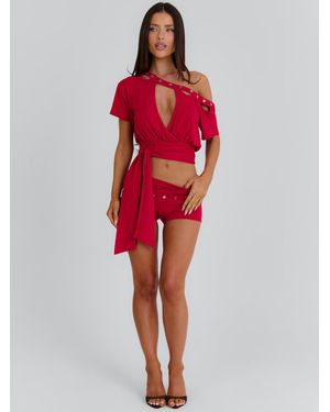 Outcast Janiya Shorts - Red