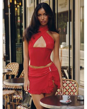 Outcast Baheria Top - Red